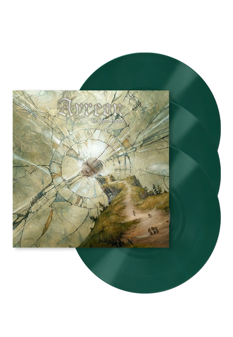 Ayreon - The Human Equation (2025 Remixed & Remastered) Green - Colored 3 Vinyl