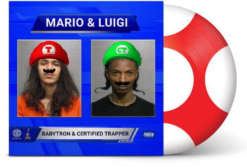 **PRE-ORDER 04/04** Babytron & Certified Trapper - Mario & Luigi (Picture Disc)